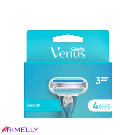 تیغ یدک ژیلت مدل Venus Smooth (بسته 4 عددی)